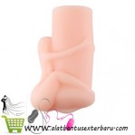 Boneka silikon getar, alat bantu sex pria